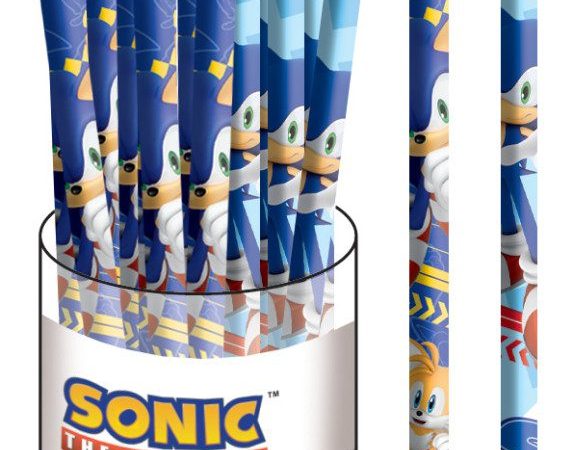 Μολύβι γραφίτη Sonic the Hedgehog Rush HB με γόμα