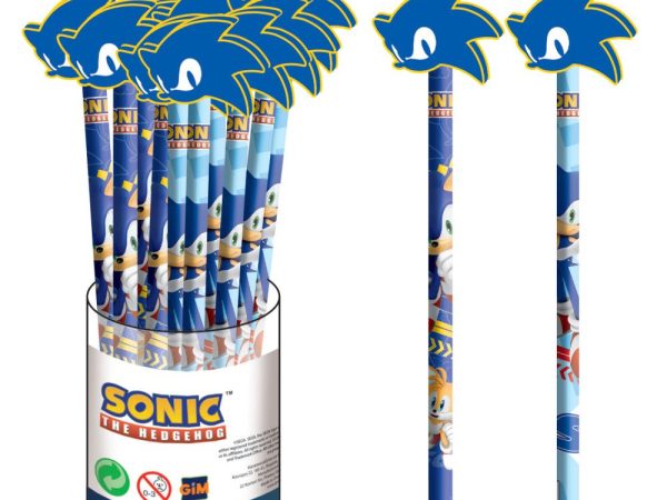 Μολύβι γραφίτη Sonic the Hedgehog Rush HB με γόμα στο πάνω μέρος