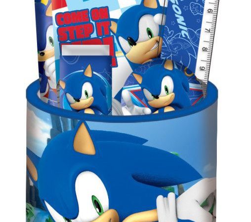 Sonic the Hedgehog Rush Σετ Χαρτικών 7 τεμάχια