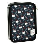 Κασετίνα Hello Kitty Heart γεμιστή 2 στρώσεων - Image 2