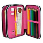 Κασετίνα Hello Kitty Heart γεμιστή 2 στρώσεων - Image 4