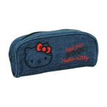 Κασετίνα Hello Kitty Denim 24 εκ.