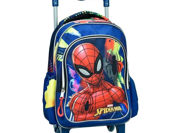 Spiderman Splotch κυλιόμενο σακίδιο νηπιαγωγείου, τσάντα 30 cm