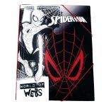 Ελαστικός φάκελος Spiderman World of Webs A/4