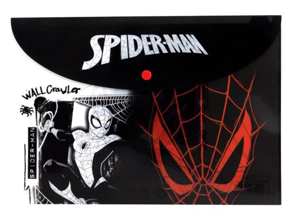 Θήκη εγγράφων Spiderman World of Webs A/4