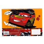 Μπλοκ σχεδίασης Disney Cars Vroom A/4 με σπιράλ, 30 φύλλα