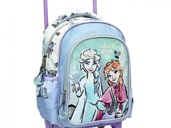 Disney Frozen Adventure κυλιόμενο σακίδιο νηπιαγωγείου, τσάντα 30 cm