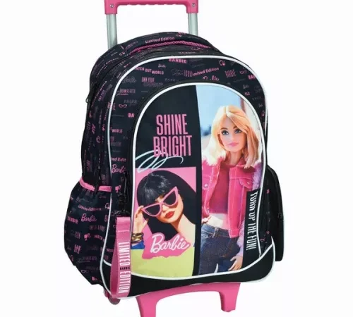 Barbie Τσάντα Σχολική Trolley
