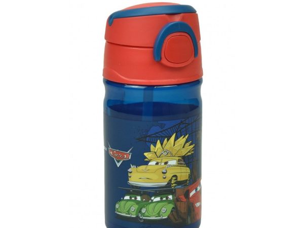 Πλαστικό μπουκάλι Lightyear Disney Cars με κρεμάστρα 350 ml