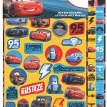 Σετ αυτοκόλλητων 600 τεμαχίων Disney Cars Adventure