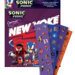 Άλμπουμ με αυτοκόλλητα Sonic the Hedgehog New Yoke με 50 αυτοκόλλητα
