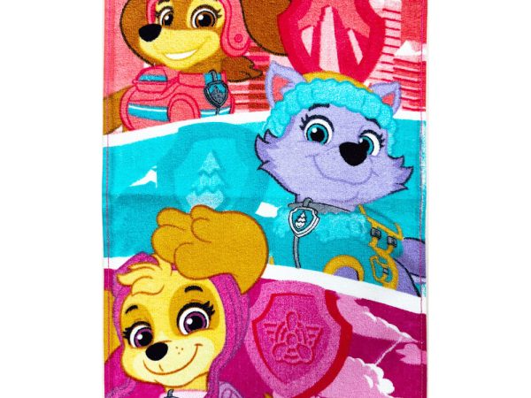 Πετσέτα χειρός Paw Patrol Mighty Trio, πετσέτα προσώπου, πετσέτα 30x50cm
