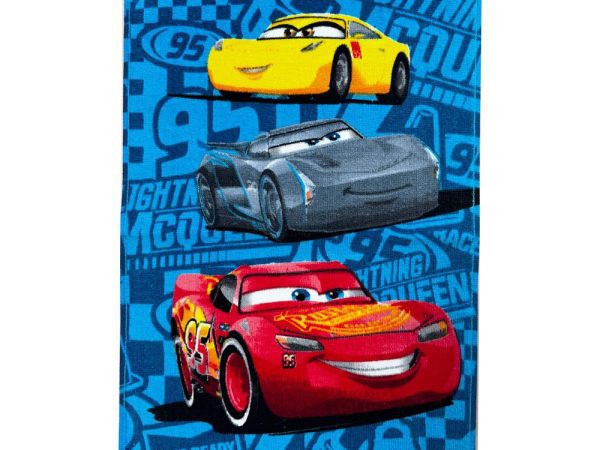 Πετσέτα χεριών, πετσέτα προσώπου, πετσέτα Disney Cars Speed ​​Champions 30x50 εκ.