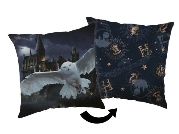 Μαξιλάρι Harry Potter Hogwarts, διακοσμητικό μαξιλάρι 40x40 cm