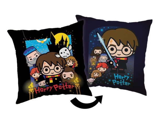Μαξιλάρι Harry Potter Friends, διακοσμητικό μαξιλάρι 40x40 cm