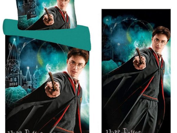 Σετ κλινοσκεπασμάτων και πετσετών Harry Potter