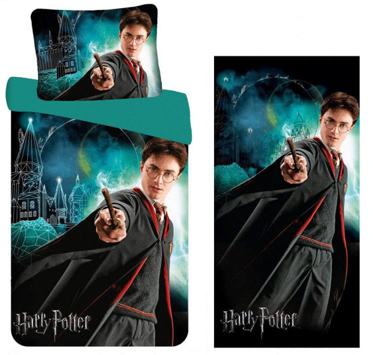 JVL0004 Σετ κλινοσκεπασμάτων και πετσετών Harry Potter - Image 1