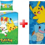 Σετ κλινοσκεπασμάτων και πετσετών Pokémon Field