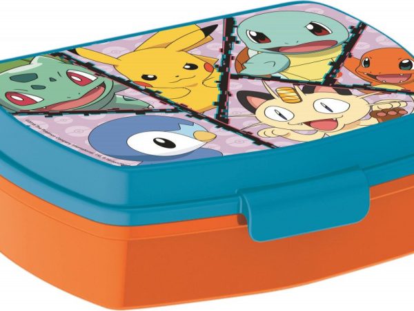Αστείο πλαστικό Κουτί σάντουιτς Ποκεμον Battle