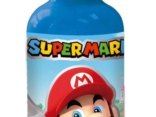 Μπουκάλι νερού αλουμινίου Super Mario 400 ml