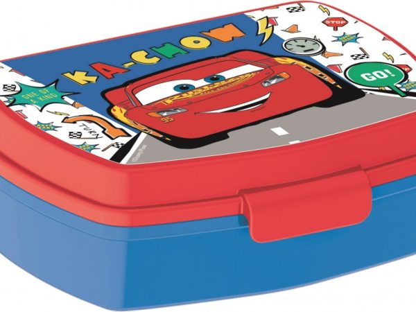 Αστείο πλαστικό κουτί σάντουιτς Disney Cars Lets Race