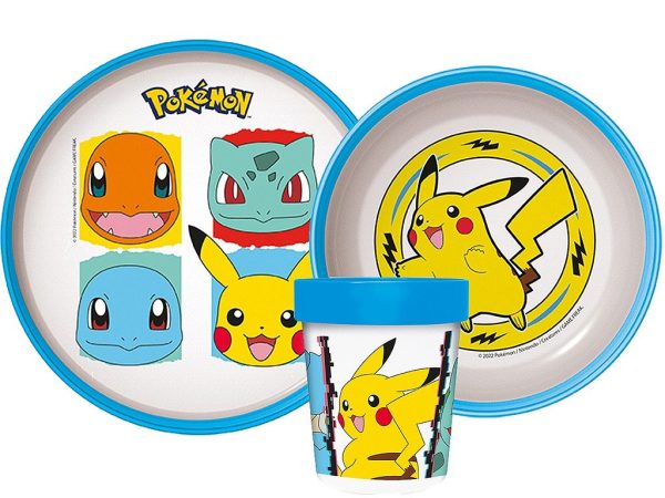 Αντιολισθητικό σετ δείπνου Pokémon Core