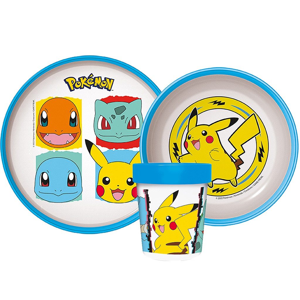 STF66680 Αντιολισθητικό σετ δείπνου Pokémon Core - Image 1