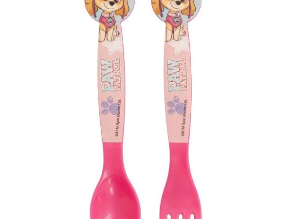 Σετ μαχαιροπίρουνα Paw Patrol Sketch - 2 τεμάχια