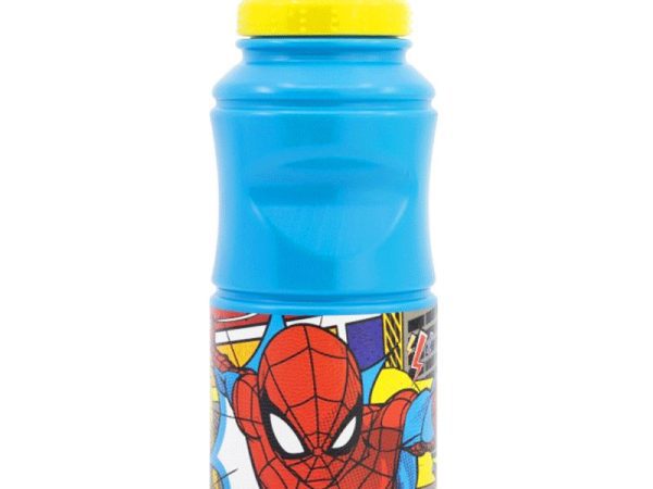 Μπουκάλι νερού Spiderman Midnight Flyer Moon, αθλητικό μπουκάλι 380 ml