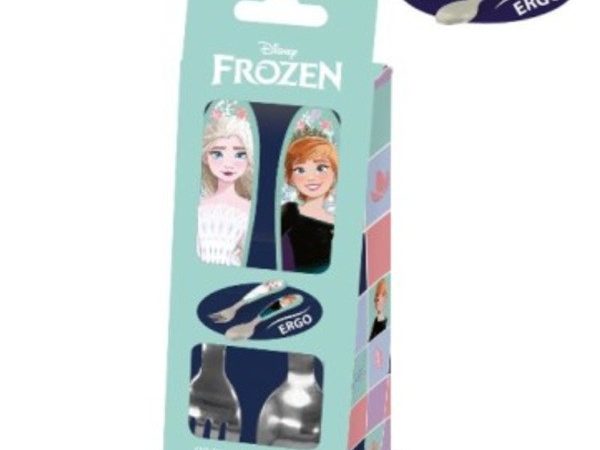 Σετ μαχαιροπήρουνων Disney Frozen Snowy Tale metal ergo - 2 τεμάχια