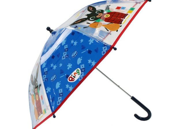 Παιδική διαφανής ομπρέλα Bing Blue Ø72 cm