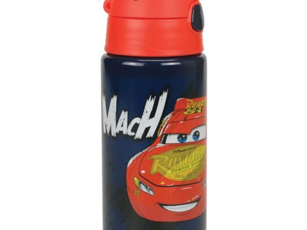 Μπουκάλι αλουμινίου Disney Cars Speed με γάντζο 500 ml