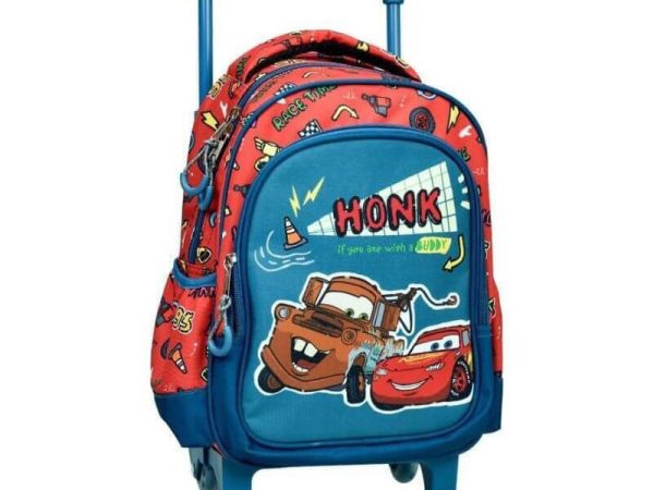 Τσάντα πλάτης νηπιαγωγείου Disney Cars Honk rolling, τσάντα 30 cm