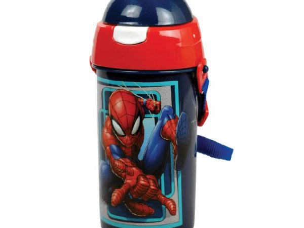 Μπουκάλι Spiderman World, αθλητικό μπουκάλι 500 ml