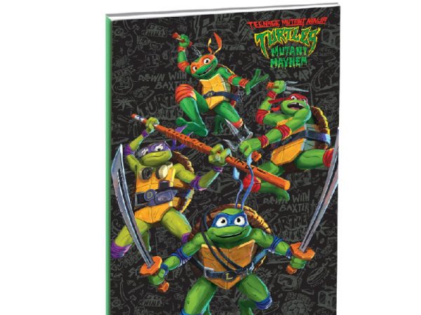 Ninja Turtles Τετράδιο Γραμμών B5