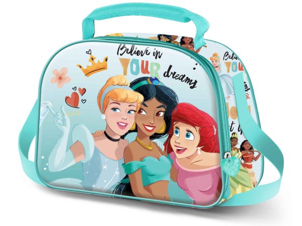 Disney Princess Dreams 3D Ισοθερμικό Τσαντάκι Φαγητού