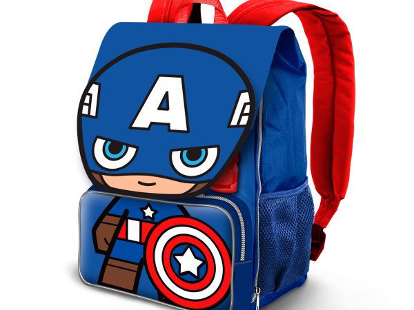 Captain America Glory EXP Expandable Σχολική Τσάντα