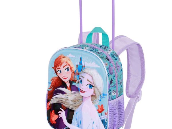 Frozen 2 – Τσάντα Τρόλεϊ Νηπιαγωγείου 3D Frozen Spring