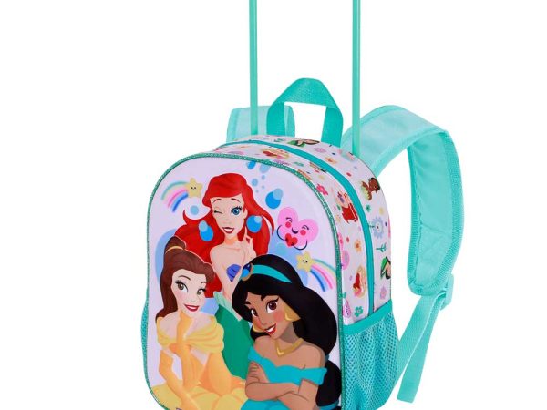 Disney Princess 3D Σακίδιο Τρόλεϊ Νηπιαγωγείου – Rainbows