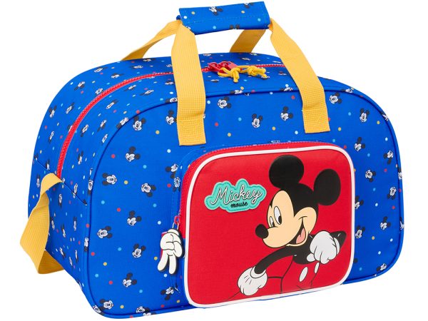 Αθλητική τσάντα 40εκ. Mickey Mouse "Good Day" Safta