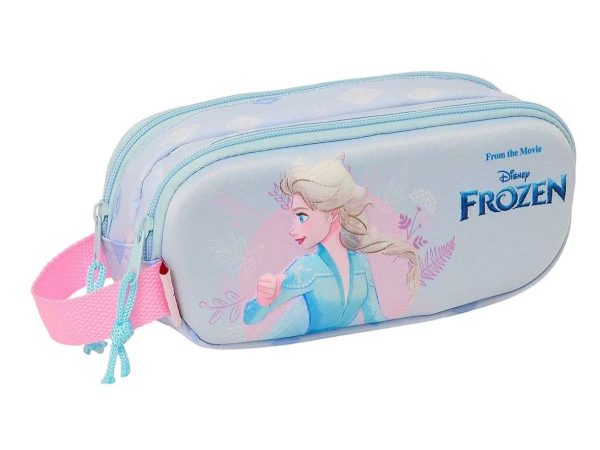 Διπλή κασετίνα Frozen Safta