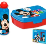 Disney Mickey Play Σετ Φαγητοδοχείο & Παγούρι 500ml