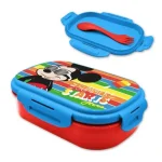 Disney Mickey Stars Sandwich Box + Σετ Μαχαιροπίρουνα
