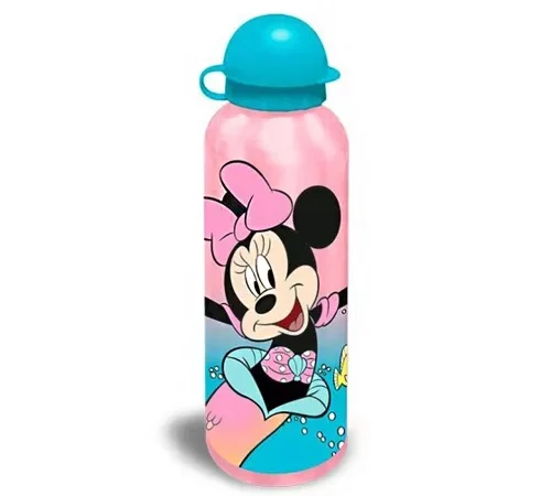 Disney Minnie Mermaid Αλουμινένιο Παγούρι 500ml
