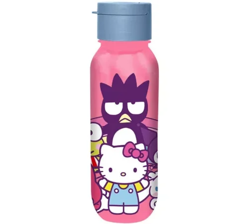 Hello Kitty Πλαστικό Παγούρι με Καπάκι 500ml