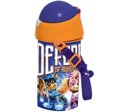 Paw Patrol Παιδικό Μπουκάλι Νερού 500ml με Καπάκι