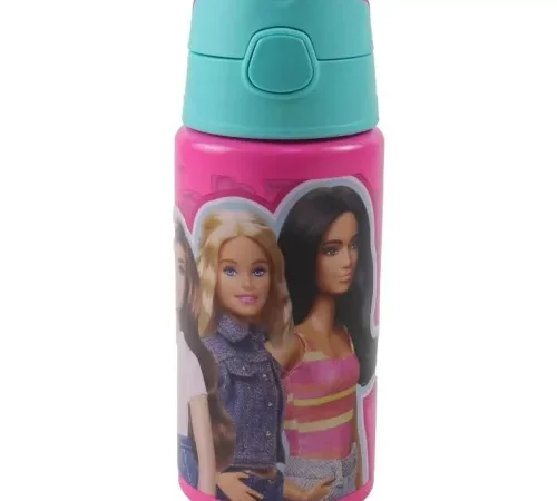 Barbie Μπουκάλι Νερού Αλουμινίου 500ml