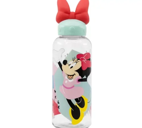 Disney Minnie 3D Φιγούρα Πλαστικό Παγούρι 560ml