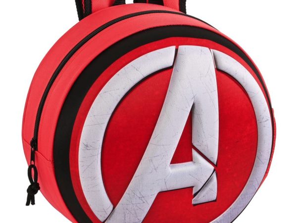 Tσάντα πλάτης παιδικού σταθμού 3D Avengers Safta