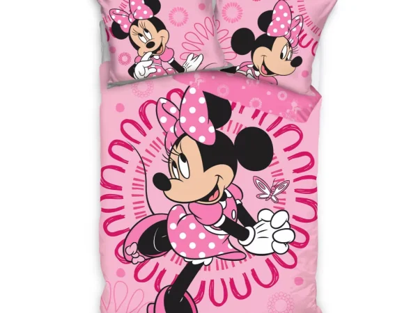 Disney Minnie Σετ Παπλωματοθήκη 140x200 cm + Μαξιλαροθήκη 70x90